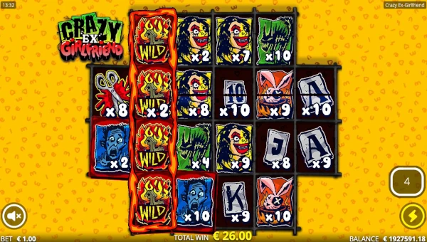 Bonus Game and Free Spins in Crazy Ex-Girlfriend slot