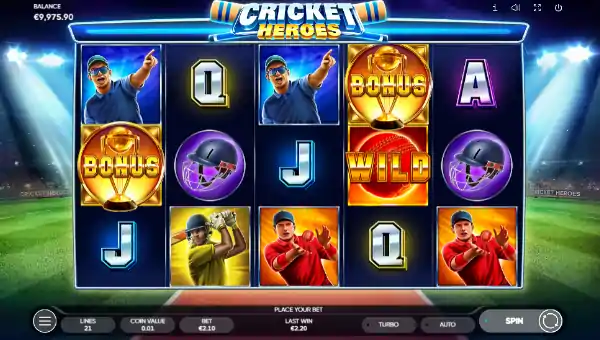 Cricket Heroes gameplay