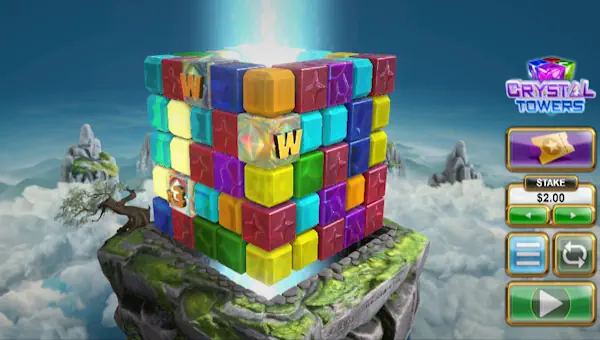 Crystal Towers gameplay