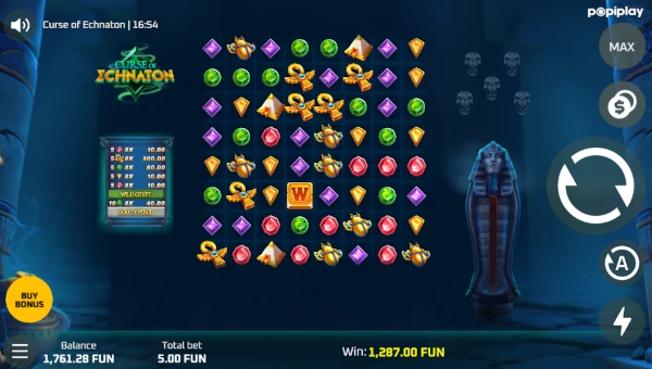 Curse of Echnaton gameplay
