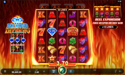 Diamond Inferno gameplay