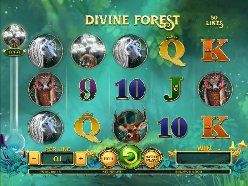 Divine Forest gameplay