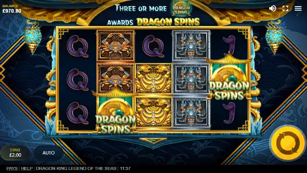 Dragon King Legend of the Seas gameplay