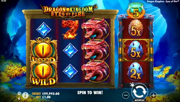 Dragon Kingdom Eyes of Fire gameplay