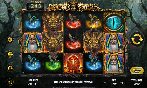 Dragons and Magic gameplay