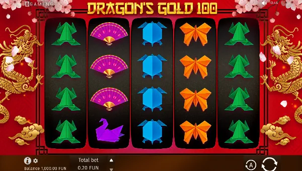 Dragons Gold 100 gameplay