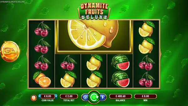 Dynamite Fruits Deluxe gameplay