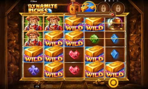 Dynamite Riches gameplay