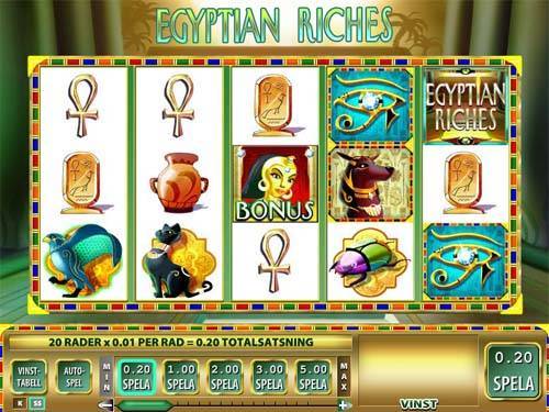 Egyptian Riches Gameplay