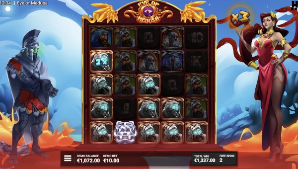 Eye of Medusa bonus game
