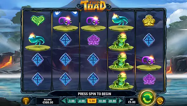 Fire Toad gameplay