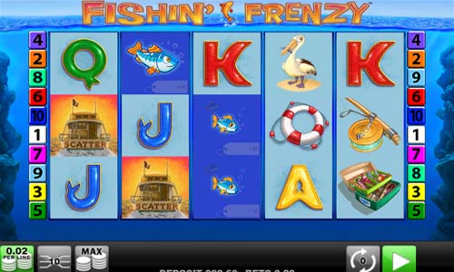 Fishin Frenzy gameplay