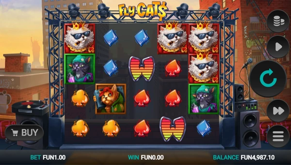 Fly Cats Dream Drop gameplay