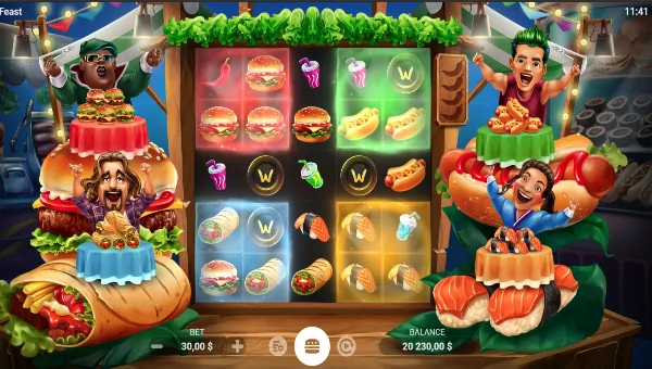 Food Feast gameplay
