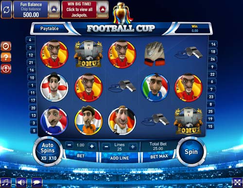 Football Cup gameplay