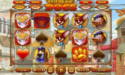 Fortune Dogs gameplay