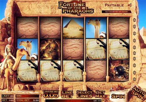 Fortune of the Pharaos Gameplay