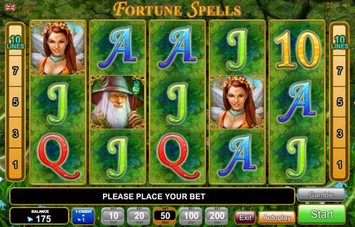 Fortune Spells gameplay