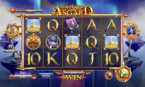 Fortunes of Asgard gameplay