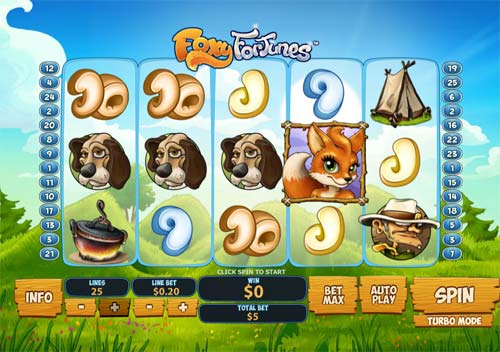 Foxy Fortunes gameplay