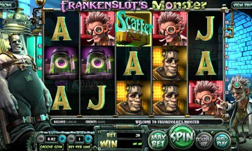 Frankenslots Monster gameplay