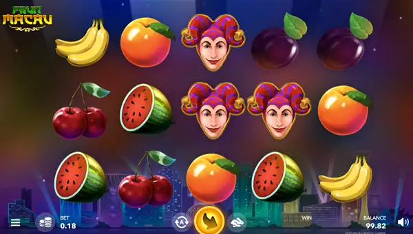 Fruit Macau gameplay