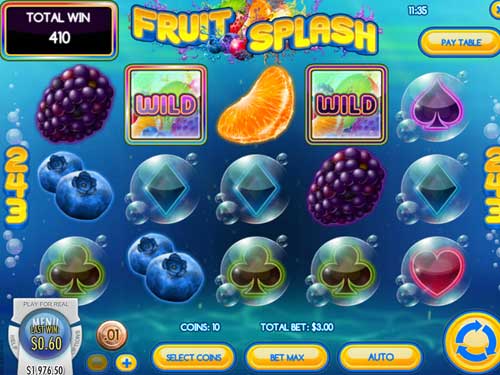 Fruit Splash gameplay