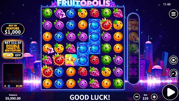 Fruitopolis gameplay