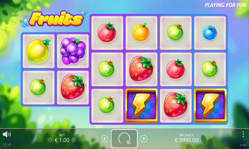 Fruits gameplay