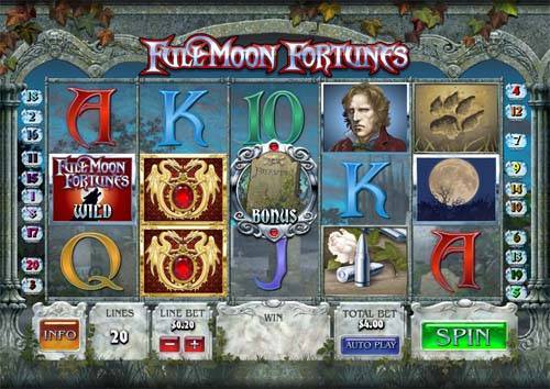 Full Moon Fortunes gameplay