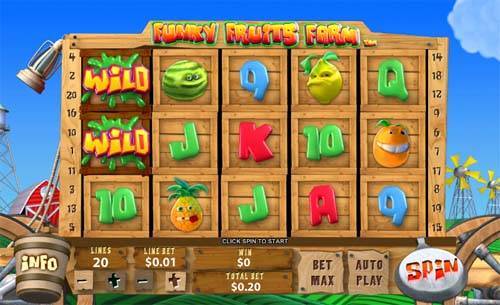 Funky Fruits Farm gameplay