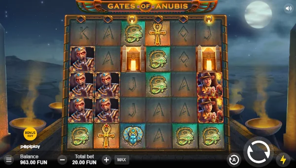 Gates of Anubis gameplay