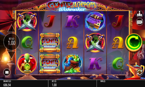 Genie Jackpots Wishmaker gameplay