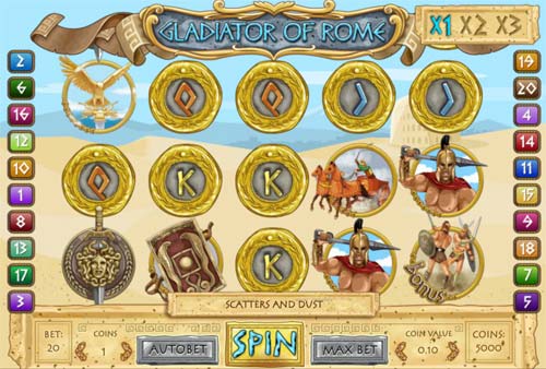 Gladiator of Rome gameplay