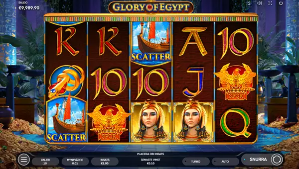 Glory of Egypt gameplay