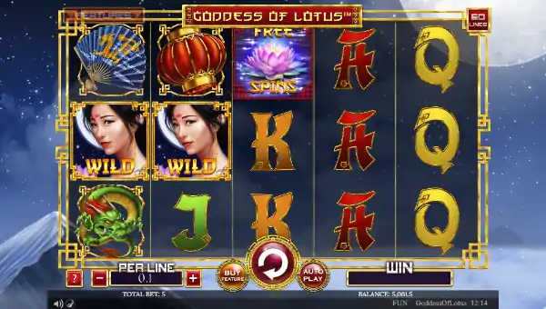 Goddess of Lotus gameplay