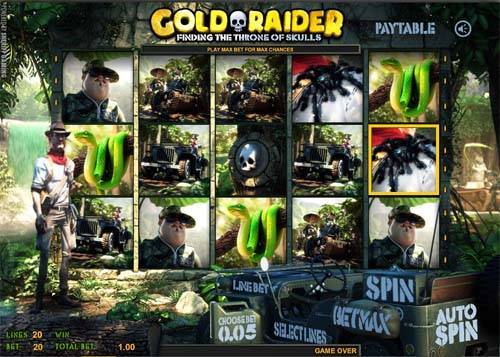 Gold Raider Gameplay