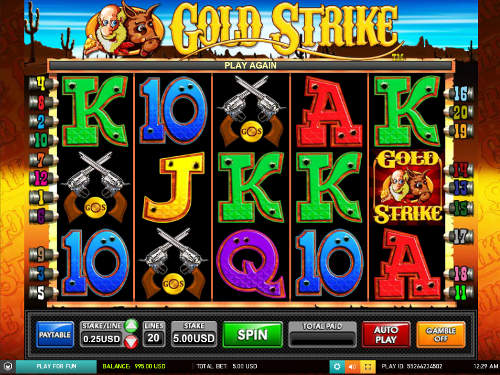 Gold Strike gameplay