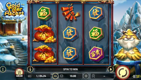 Gold Tiger Ascent gameplay