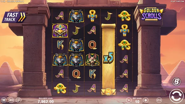 Golden Scrolls gameplay