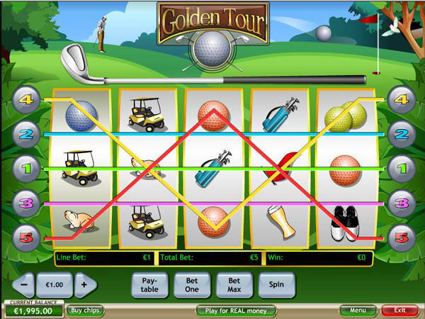 Golden Tour gameplay