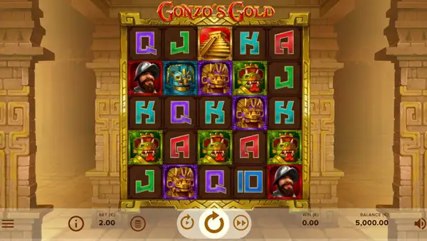 Gonzos Gold gameplay