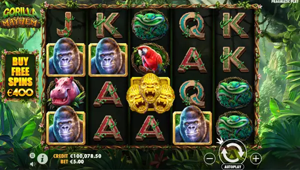 Gorilla Mayhem gameplay