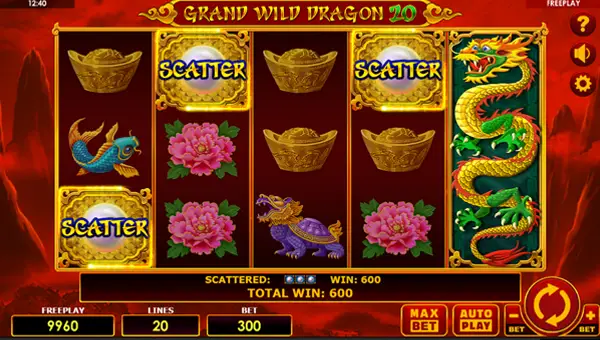 Grand Wild Dragon 20 gameplay