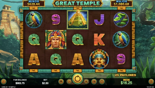 Great Temple gameplay