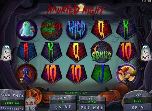 Haunted Night gameplay