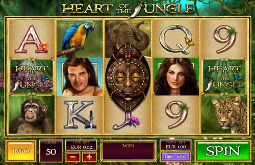 Heart of the Jungle gameplay