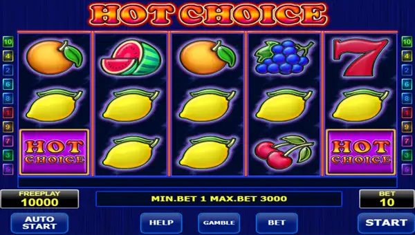 Hot Choice gameplay