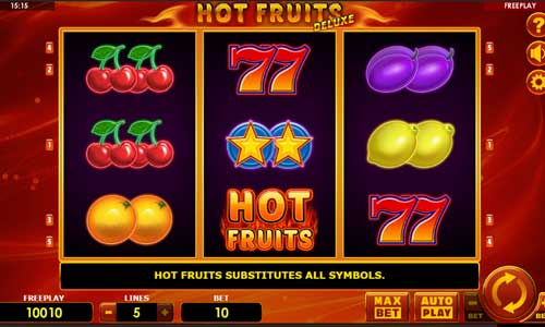 Hot Fruits Deluxe gameplay