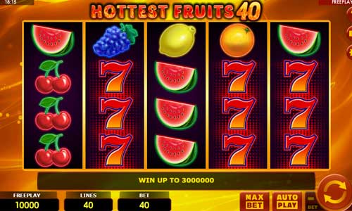 Hottest Fruits 40 gameplay